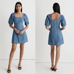 Joie Denim Blue Mini Dress